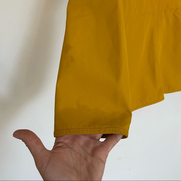 Barbour Yellow Rain Jacket Size US 2 - Picture 12 of 13